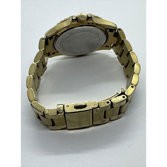 Michael Kors MK6120 Women's Tatum Gold Stainless Steel Analog Dial Watch JNA754 - Picture 9 of 11